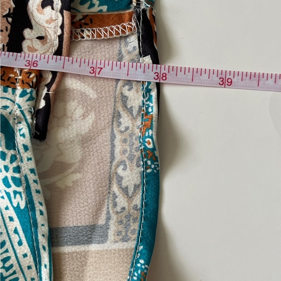 Fashion Nova Women T-Shirt Mini Dress Satin Multicolor Floral Casual Sz‎ M - Picture 3 of 5